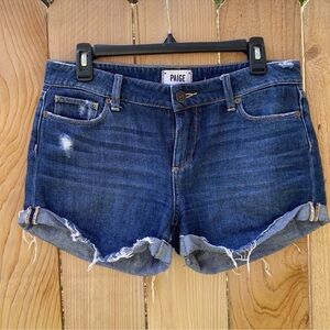 Paige Jimmy Jimmy Denim Shorts Size 30